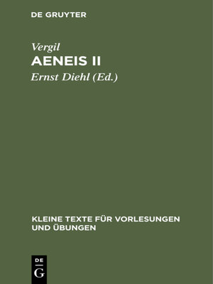 cover image of Aeneis II